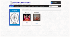 Desktop Screenshot of jayendrakalakendra.com