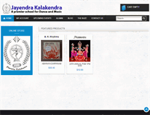 Tablet Screenshot of jayendrakalakendra.com